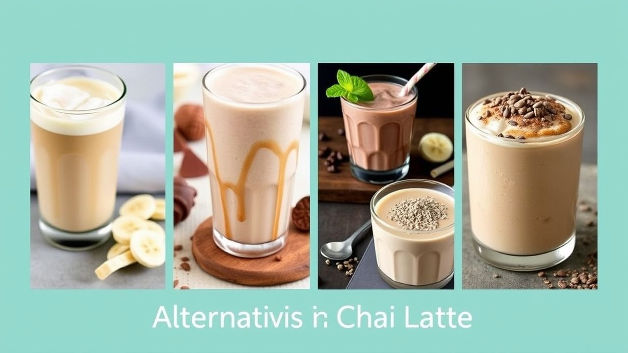 Receitas alternativas com chai latte
