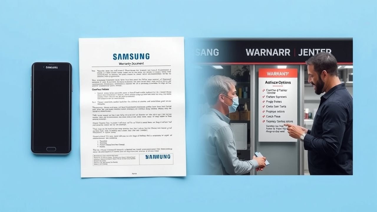 Garantias e políticas de serviço da Samsung