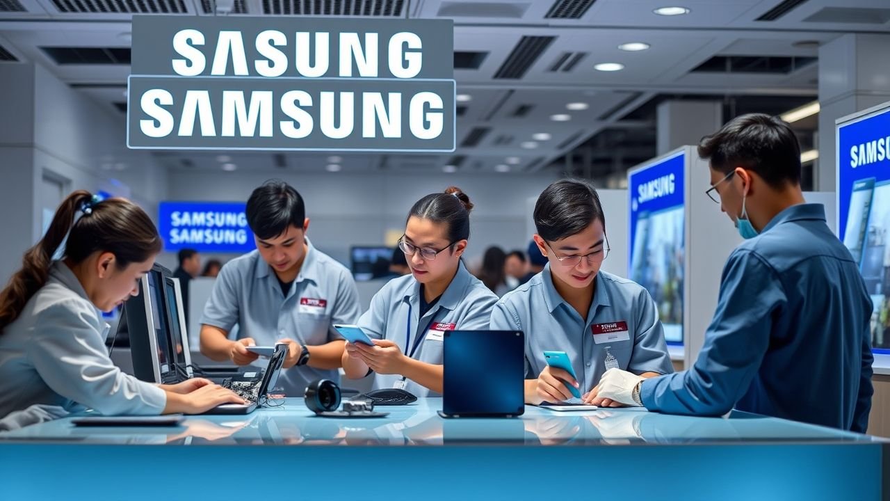 O que esperar da assistência técnica Samsung
