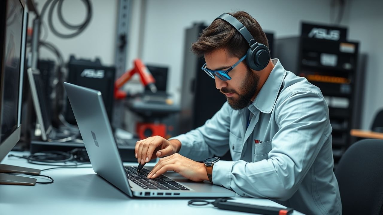 Início 7 assistencia tecnica asus