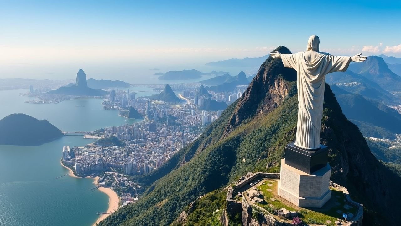 Visite o Cristo Redentor e suas vistas deslumbrantes