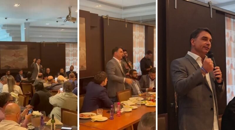 ‘Roubalheira na mais alta cúpula do Judiciário', diz Flávio Bolsonaro em almoço com empresários 1 ‘Roubalheira na mais alta cúpula do Judiciário', diz Flávio Bolsonaro em almoço com empresários